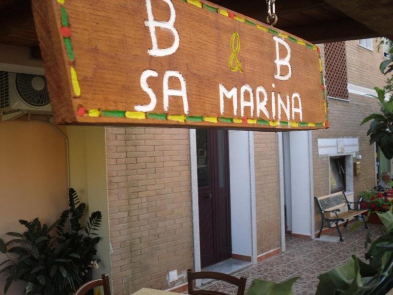 Bed and Breakfast Sa Marina La Caletta Esterno foto